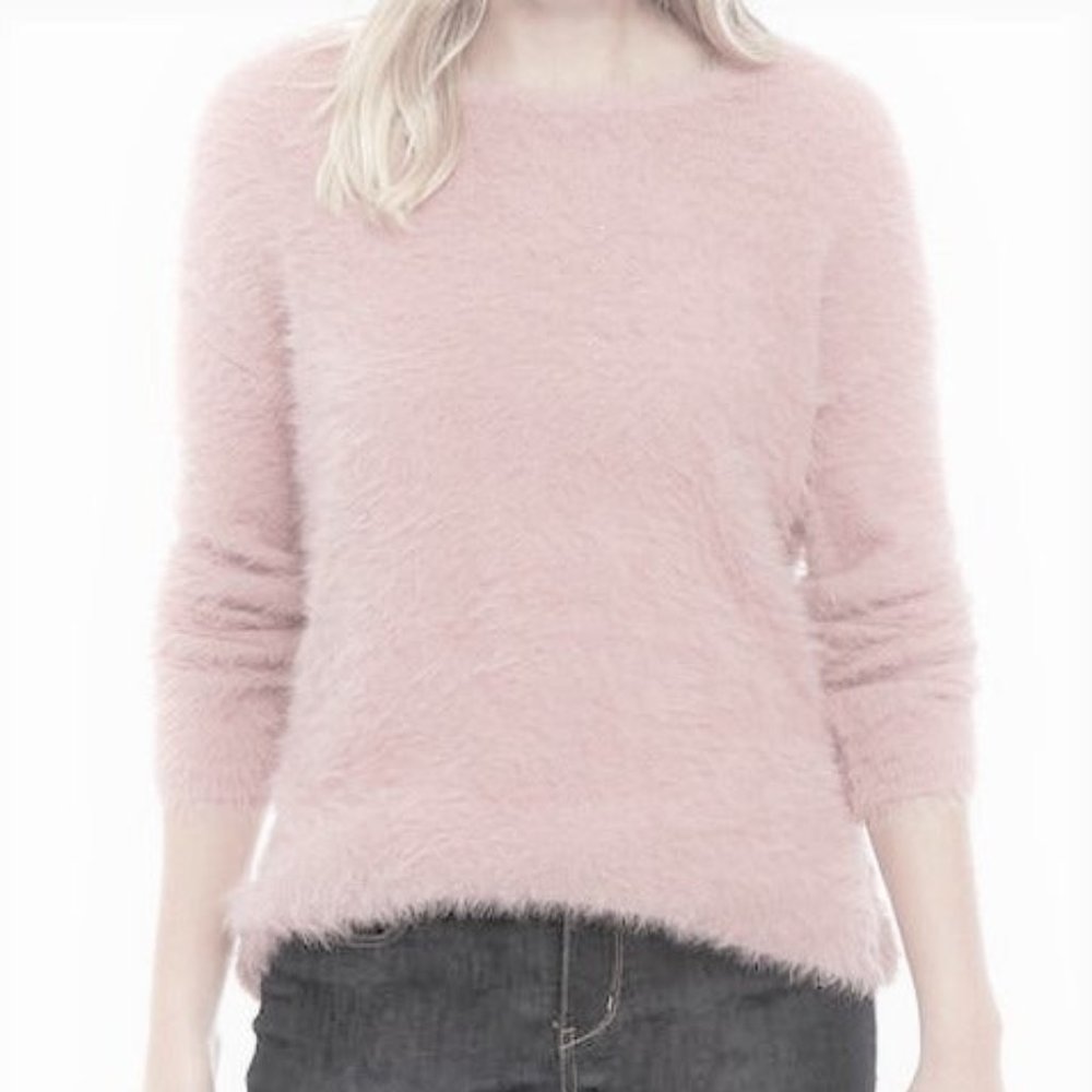 NWT $69 Ellen Tracy Downtown Glam Eyelash Sweater